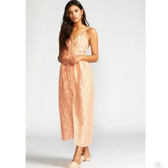 NWT Free People Fresh As A Daisy Maxi Dress - Picture 4 of 8